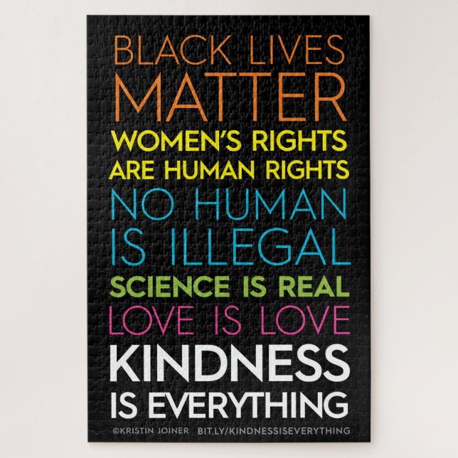 Kindness Is Everything Puzzle 1,014 Pieces (Vertical)