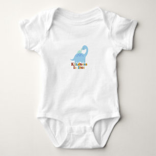 Kindness is free- Cute baby dino and mum Bodysuit