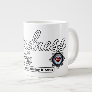 Kindness Is Free Large Coffee Mug