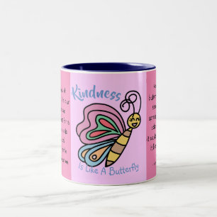 Kindness Is Like A Butterfly Coffee Mug