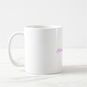 “Kindness is Power” Light Pink Parisienne Calligra Coffee Mug