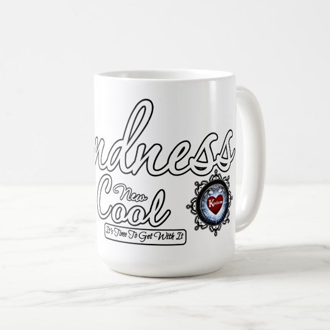 Kindness Is The New Cool Coffee Mug (Front Right)