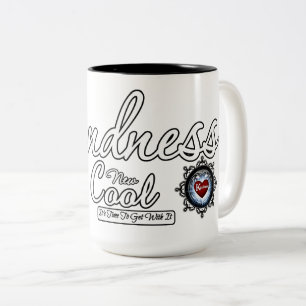 Kindness Is The New Cool Two-Tone Coffee Mug