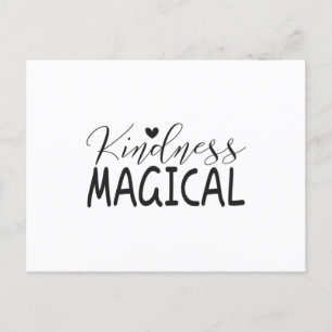 Kindness magical postcard