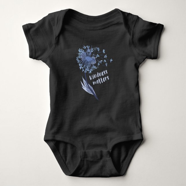 Kindness matters baby bodysuit (Front)