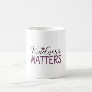 Kindness matters coffee mug