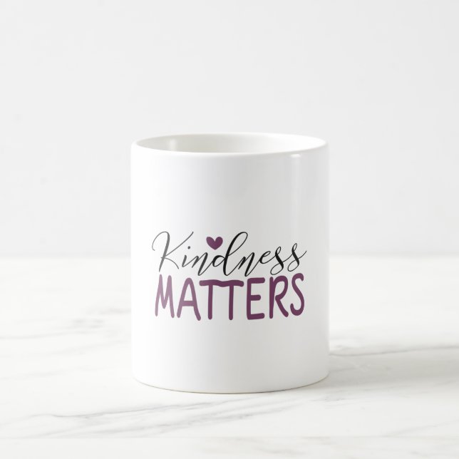 Kindness matters coffee mug (Center)