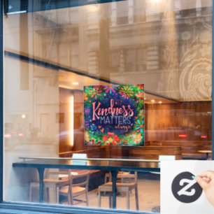 Kindness Matters “Inspirivity” Window Cling