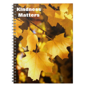 Kindness Matters! notebooks Kinder World Autumn