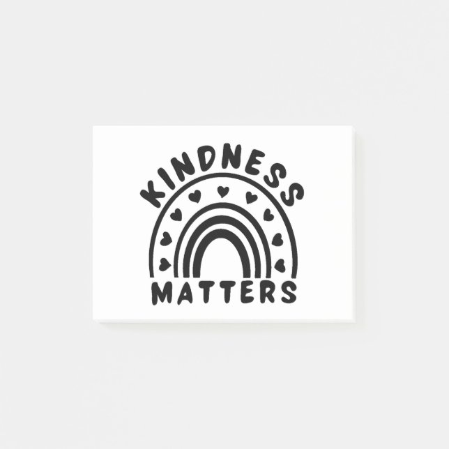 Kindness Matters Post-it Notes (Front)