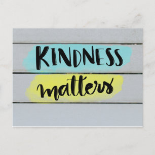 Kindness Matters Postcard