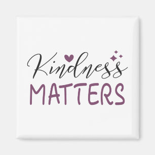 Kindness matters postcard magnet