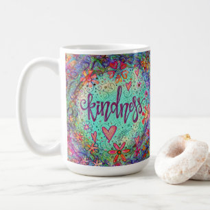 “Kindness“ ONE WORD Inspirivity Coffee Mug