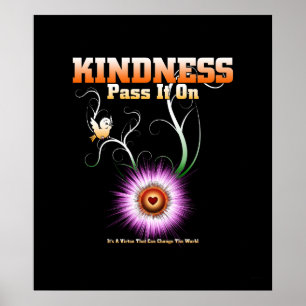 KINDNESS - Pass It On Archival Poster