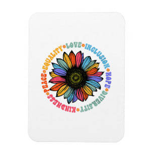 Kindness Peace Equality Love Hope Diversity Human Magnet