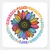 Kindness Peace Equality Love Hope Diversity Human
