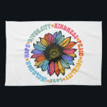 Kindness Peace Equality Love Hope Diversity Human  Tea Towel<br><div class="desc">Kindness Peace Equality Love Hope Diversity Human Rights</div>