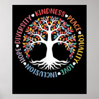 Kindness Peace Equality Love Inclusion Diversity