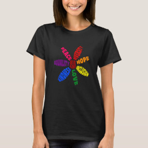 Kindness Peace Equality Love Inclusion Hope Divers T-Shirt