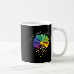 Kindness Ribbon Heart Autism Awareness _4 Coffee Mug