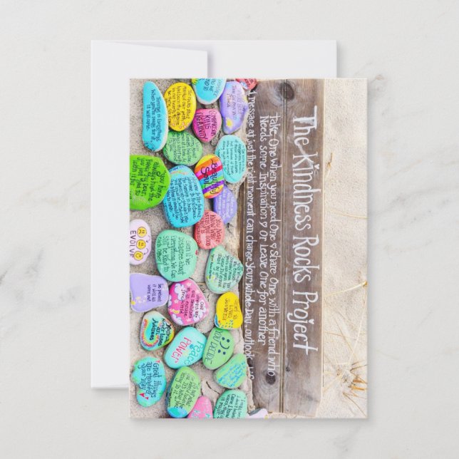 Kindness Rocks Notecard (Front)