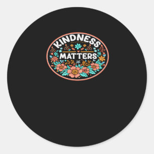 Kindness S Be Kind Bee Kind Floral Flowers Sticker