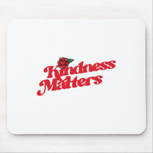 Kindness S Rose Sticker Mouse Pad