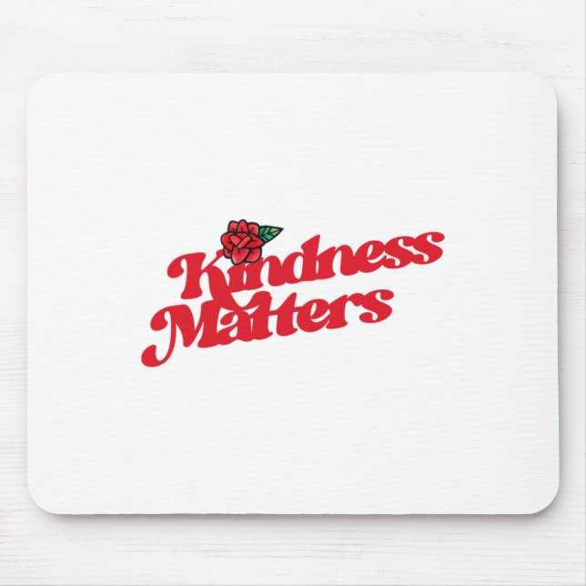 Kindness S Rose Sticker  Mouse Pad (Front)