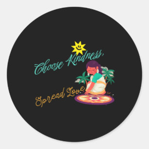 Kindness S Sticker8 Classic Round Sticker