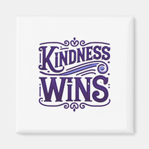 Kindness Wins Sticker Magnet