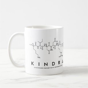 Kindra peptide name mug