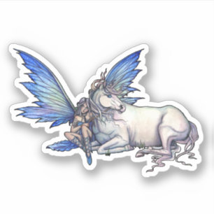 Kindred Fairy and Unicorn Fantasy Art