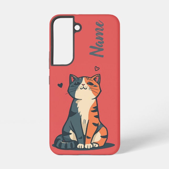 Kindred Paws | Cat Lover Custom Samsung Galaxy S22 Case (Back)