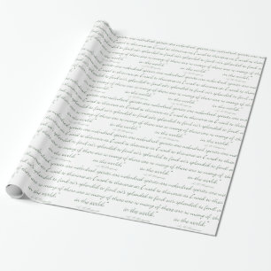 Kindred Spirits Are Not Scarce Wrapping Paper
