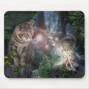 Kindred Spirits 🧚♀️😽 Mouse Pad