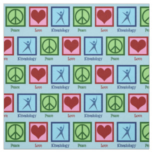 Kinesiologist Peace Love Kinesiology Fabric