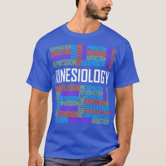 Kinesiology Words T-Shirt