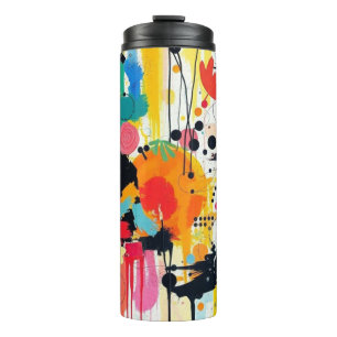 Kinetic Colour Burst Thermal Tumbler