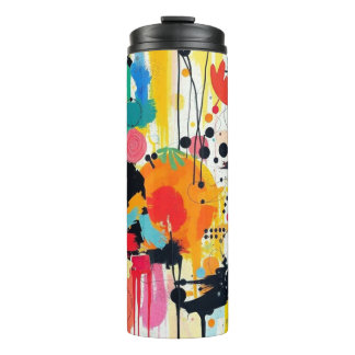 Kinetic Colour Burst Thermal Tumbler