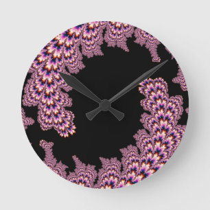 Kinetical - Mandelbrot Art Round Clock