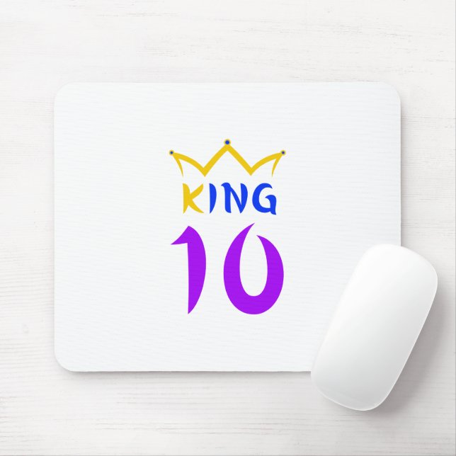 King 10 mouse pad (With Mouse)
