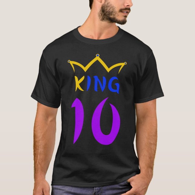 King 10 T-Shirt (Front)