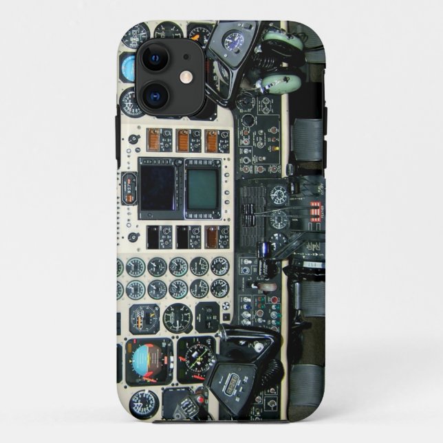 King Air 300 Instrument Panel Case-Mate iPhone Case (Back)