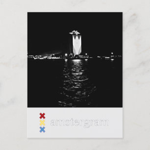 King Amstergram Postcard