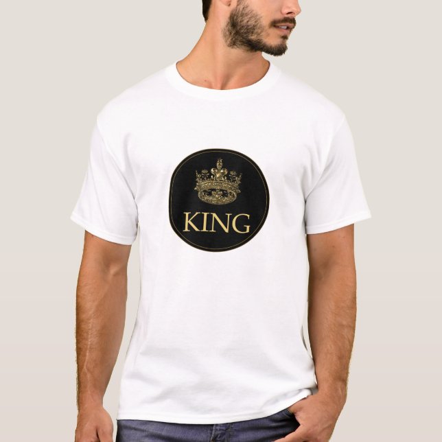 King and Crown Royal Emblem T-Shirt (Front)