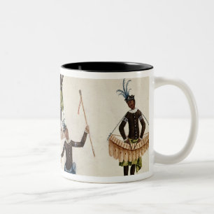 King and his Suite Two-Tone Coffee Mug