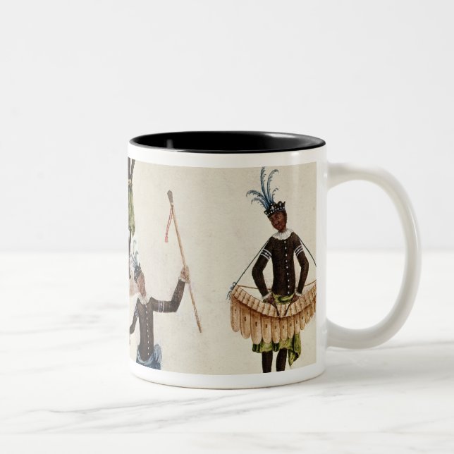 King and his Suite Two-Tone Coffee Mug (Right)