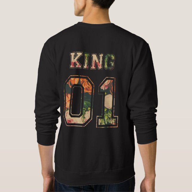 King and Queen 01 Sweatshirt (Back)