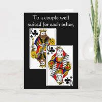 King and Queen Anniversary Greeting Card