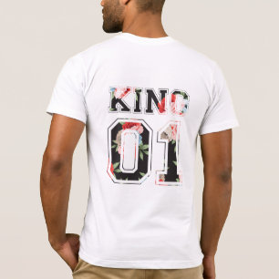 king and queen couple T-Shirt